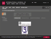 Tablet Screenshot of ijbmc.org